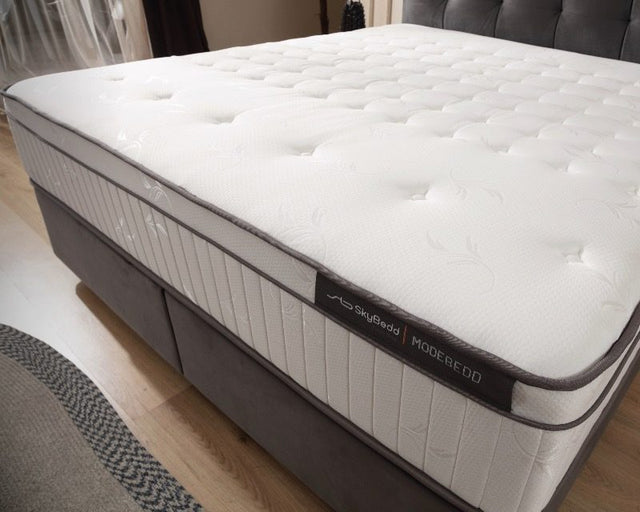 MODE BOXSPRING GRIJS