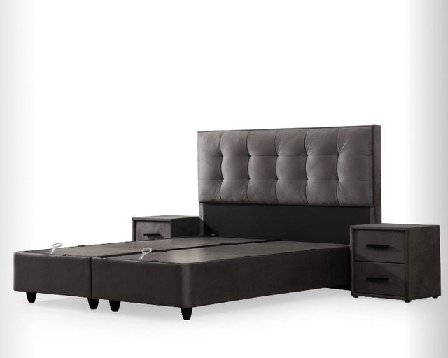 MODE BOXSPRING GRIJS