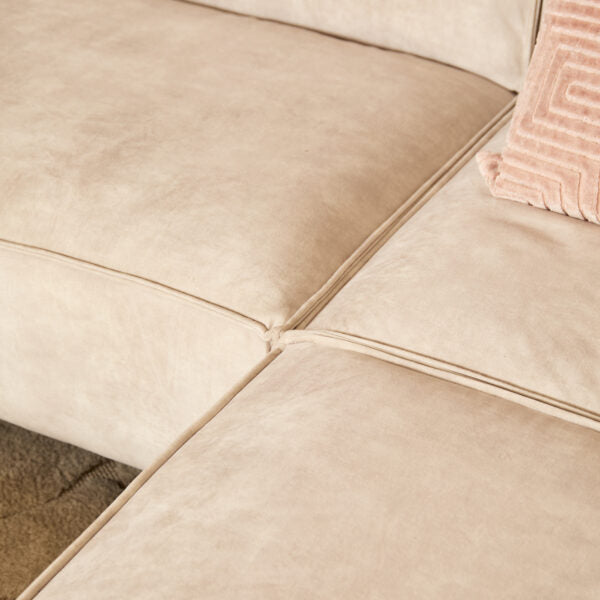 Floris Beige Velvet