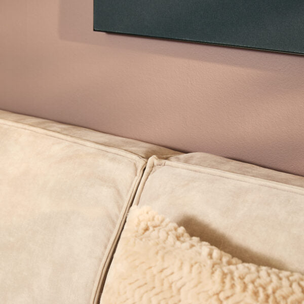 Floris Beige Velvet